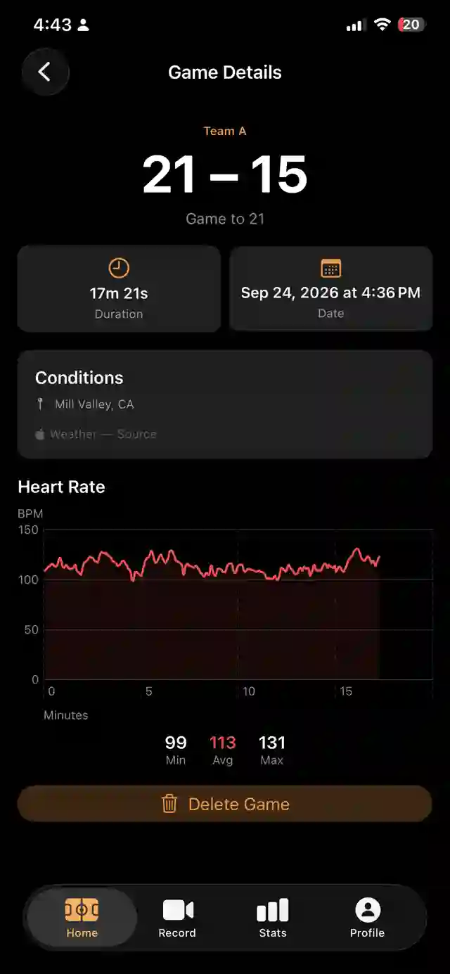 Kings of the Beach, hands-free replay and AI stats across watch, phone, and Meta glasses